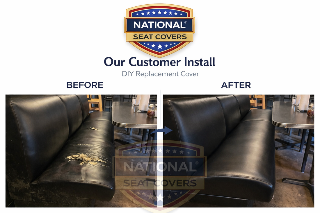 How to Replace Restaurant Booth Seat Covers (Step-by-Step DIY Guide)