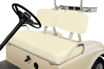 Club Car Pre-2000 DS Golf Cart Front Replacement Seat Cover Set Made with Marine Grade Vinyl - Staple On Installation