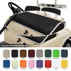 Front Seat Bottom Only Replacement Cover for Club Car Pre-2000 DS Golf Cart - Marine Grade Vinyl - DIY Staple On Installation