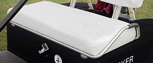 Front Seat Bottom Only Replacement Cover for Club Car Pre-2000 DS Golf Cart - Marine Grade Vinyl - DIY Staple On Installation