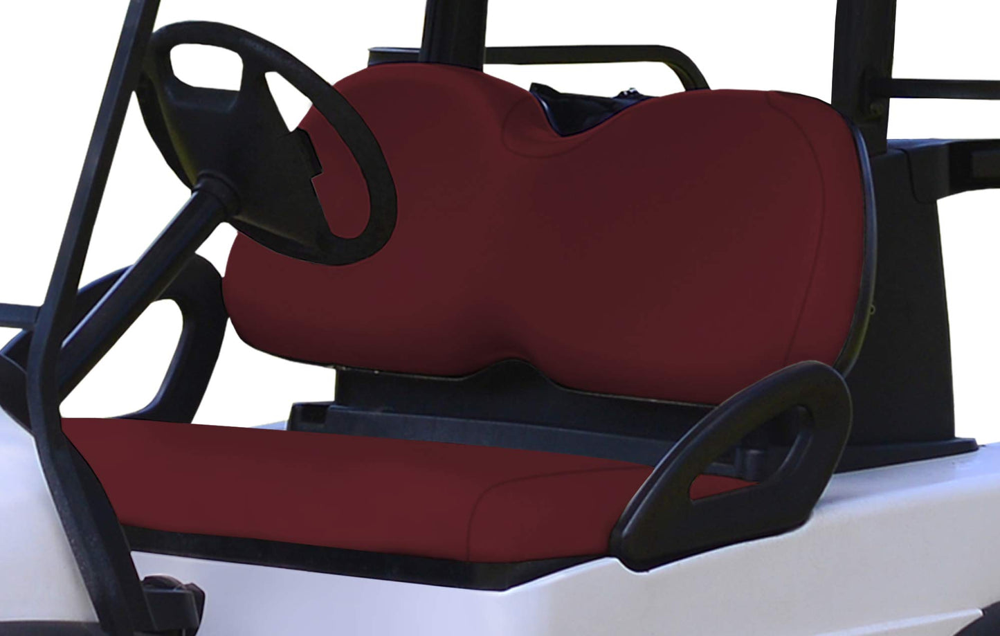 Club Car Precedent Golf Cart Front Replacement Seat Cover Set Made with Heavy Duty Marine Grade Vinyl - Staple On Installation