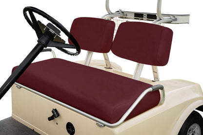 Club Car Pre-2000 DS Golf Cart Front Replacement Seat Cover Set Made with Marine Grade Vinyl - Staple On Installation