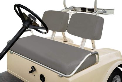 Club Car Pre-2000 DS Golf Cart Front Replacement Seat Cover Set Made with Marine Grade Vinyl - Staple On Installation