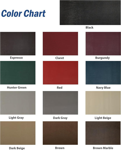 DIY Restaurant Booth Commercial Grade Vinyl Seat Bottom Replacement Cover - DIY STAPLE ON Installation