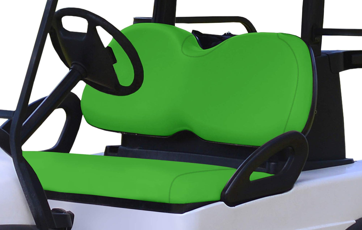Club Car Precedent Golf Cart Front Replacement Seat Cover Set Made with Heavy Duty Marine Grade Vinyl - Staple On Installation