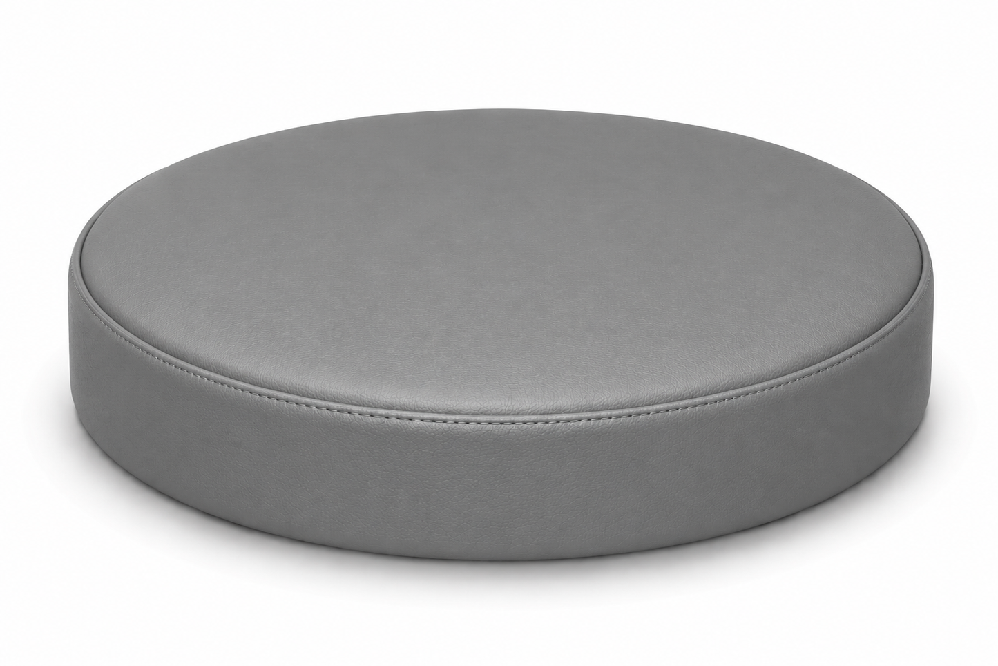 Round Bar Stool Seat Cover Staple-On Heavy Duty Vinyl Restaurant Office Medical