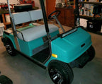 Yamaha G2 - G9 Golf Cart Front Seat Cover Replacement Set Made with Premium Marine Grade Vinyl - Staple On Installation