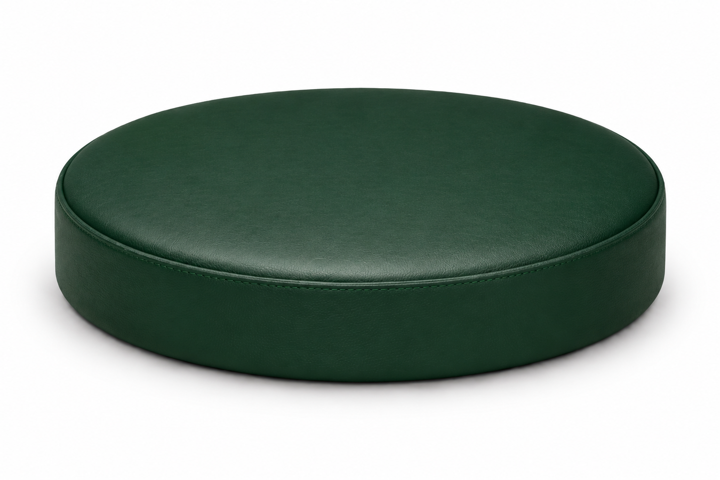 Round Bar Stool Seat Cover Staple-On Heavy Duty Vinyl Restaurant Office Medical