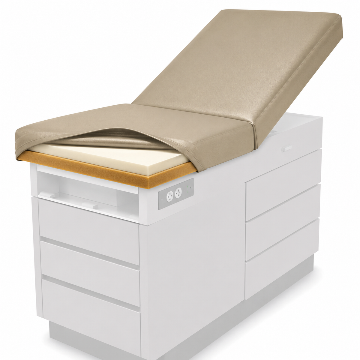 Midmark Ritter 108 Exam Table Replacement Cover – Staple-On Vinyl
