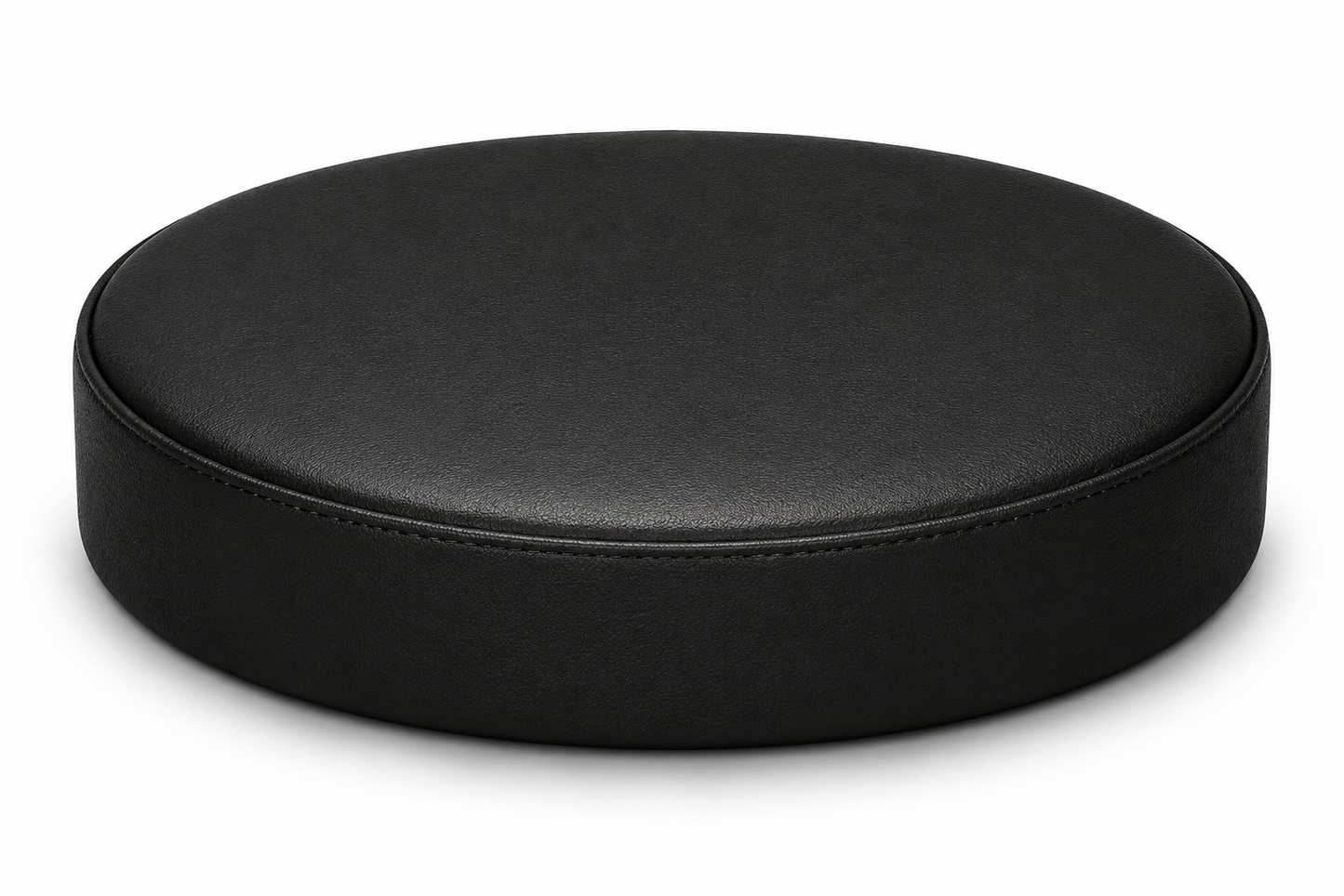 Round Bar Stool Seat Cover Staple-On Heavy Duty Vinyl Restaurant Office Medical