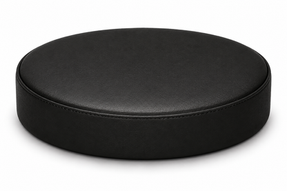 Round Bar Stool Seat Cover Staple-On Heavy Duty Vinyl Restaurant Office Medical