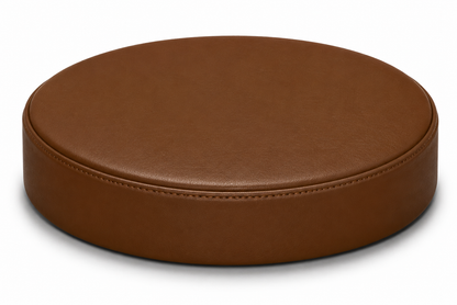 Round Bar Stool Seat Cover Staple-On Heavy Duty Vinyl Restaurant Office Medical