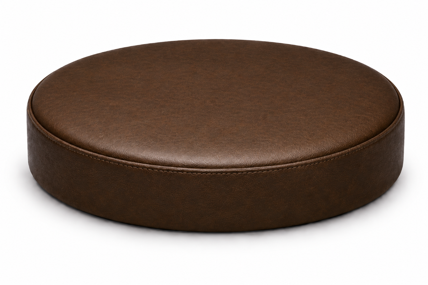 Round Bar Stool Seat Cover Staple-On Heavy Duty Vinyl Restaurant Office Medical