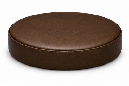 Round Bar Stool Seat Cover Staple-On Heavy Duty Vinyl Restaurant Office Medical