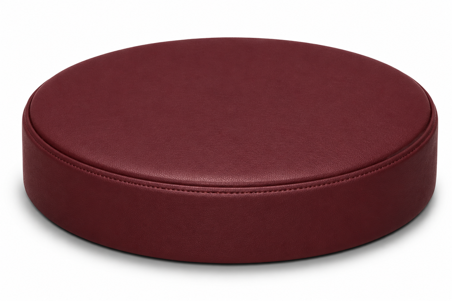 Round Bar Stool Seat Cover Staple-On Heavy Duty Vinyl Restaurant Office Medical