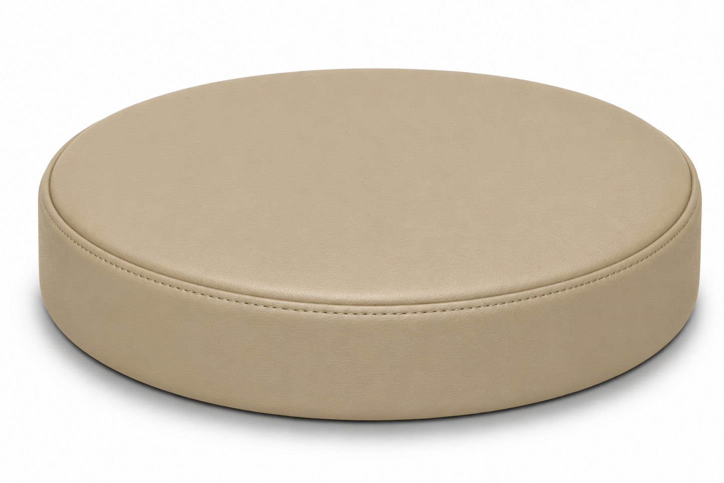 Round Bar Stool Seat Cover Staple-On Heavy Duty Vinyl Restaurant Office Medical