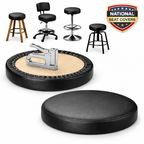 Round Bar Stool Seat Cover Staple-On Heavy Duty Vinyl Restaurant Office Medical