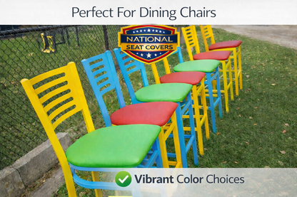 Restaurant Chair Seat Vinyl – Replacement for Metal Ladder Back Chairs