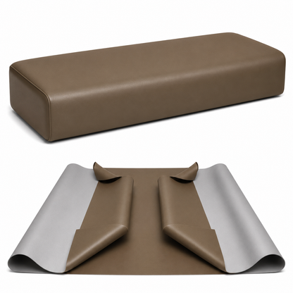 DIY Restaurant Booth Commercial Grade Vinyl Seat Bottom Replacement Cover - DIY STAPLE ON Installation