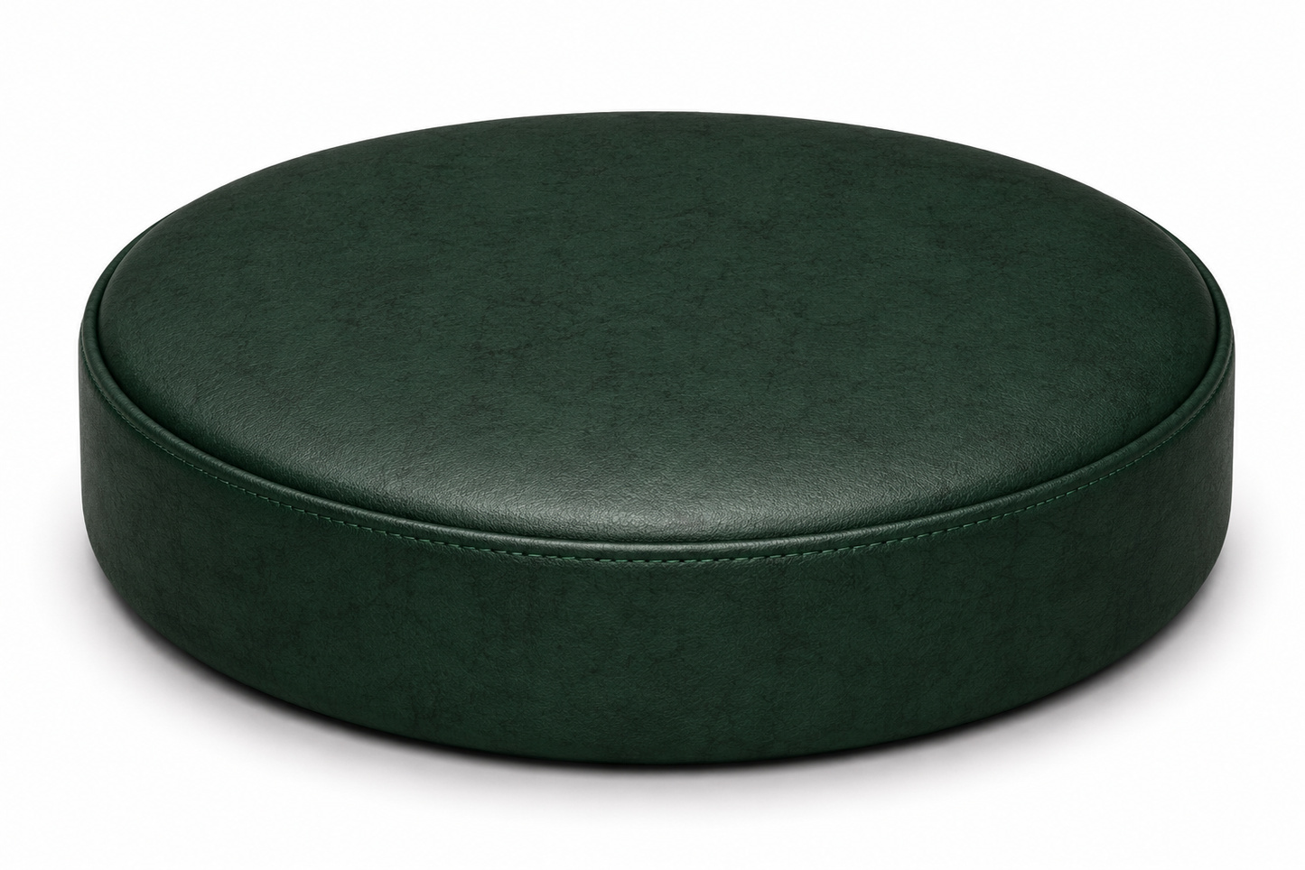 Round Bar Stool Seat Cover Staple-On Heavy Duty Vinyl Restaurant Office Medical