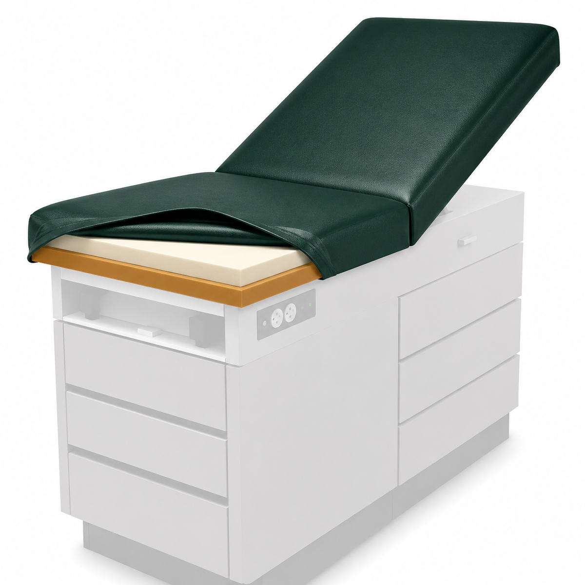 Midmark Ritter 108 Exam Table Replacement Cover – Staple-On Vinyl
