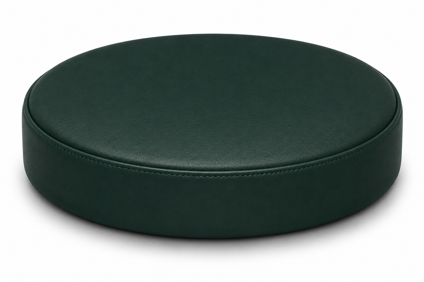 Round Bar Stool Seat Cover Staple-On Heavy Duty Vinyl Restaurant Office Medical