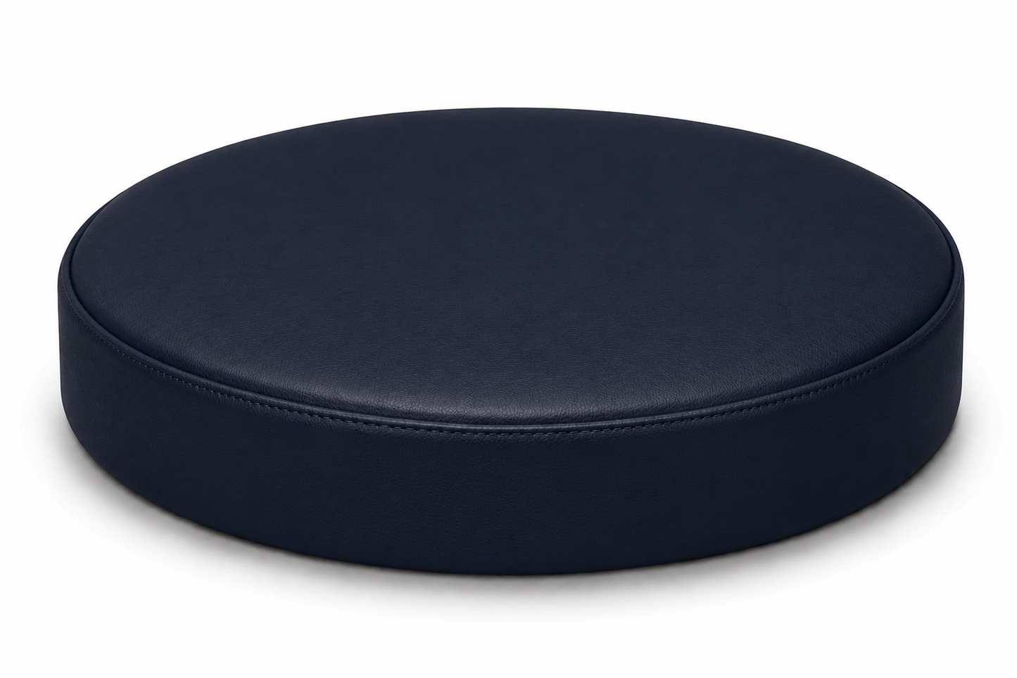 Round Bar Stool Seat Cover Staple-On Heavy Duty Vinyl Restaurant Office Medical