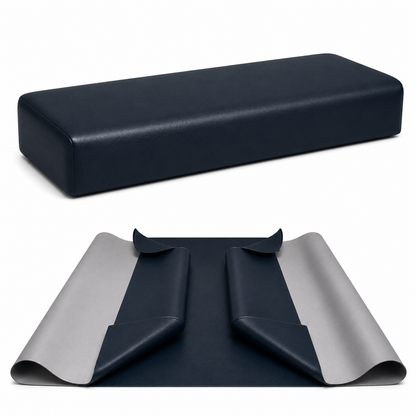 DIY Restaurant Booth Commercial Grade Vinyl Seat Bottom Replacement Cover - DIY STAPLE ON Installation