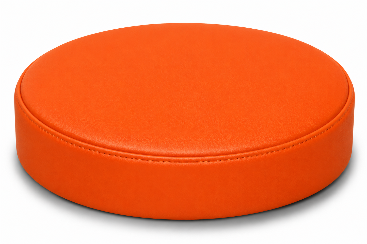 Round Bar Stool Seat Cover Staple-On Heavy Duty Vinyl Restaurant Office Medical