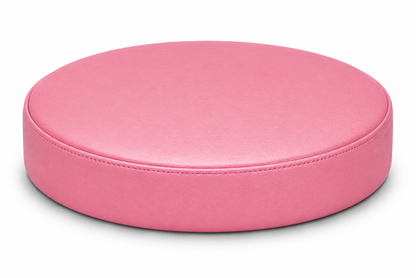 Round Bar Stool Seat Cover Staple-On Heavy Duty Vinyl Restaurant Office Medical