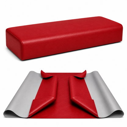 DIY Restaurant Booth Commercial Grade Vinyl Seat Bottom Replacement Cover - DIY STAPLE ON Installation