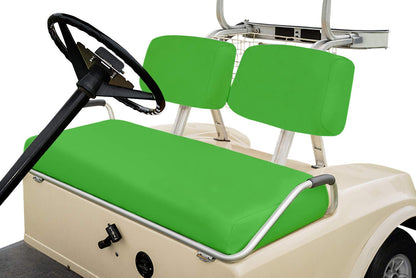Club Car Pre-2000 DS Golf Cart Front Replacement Seat Cover Set Made with Marine Grade Vinyl - Staple On Installation