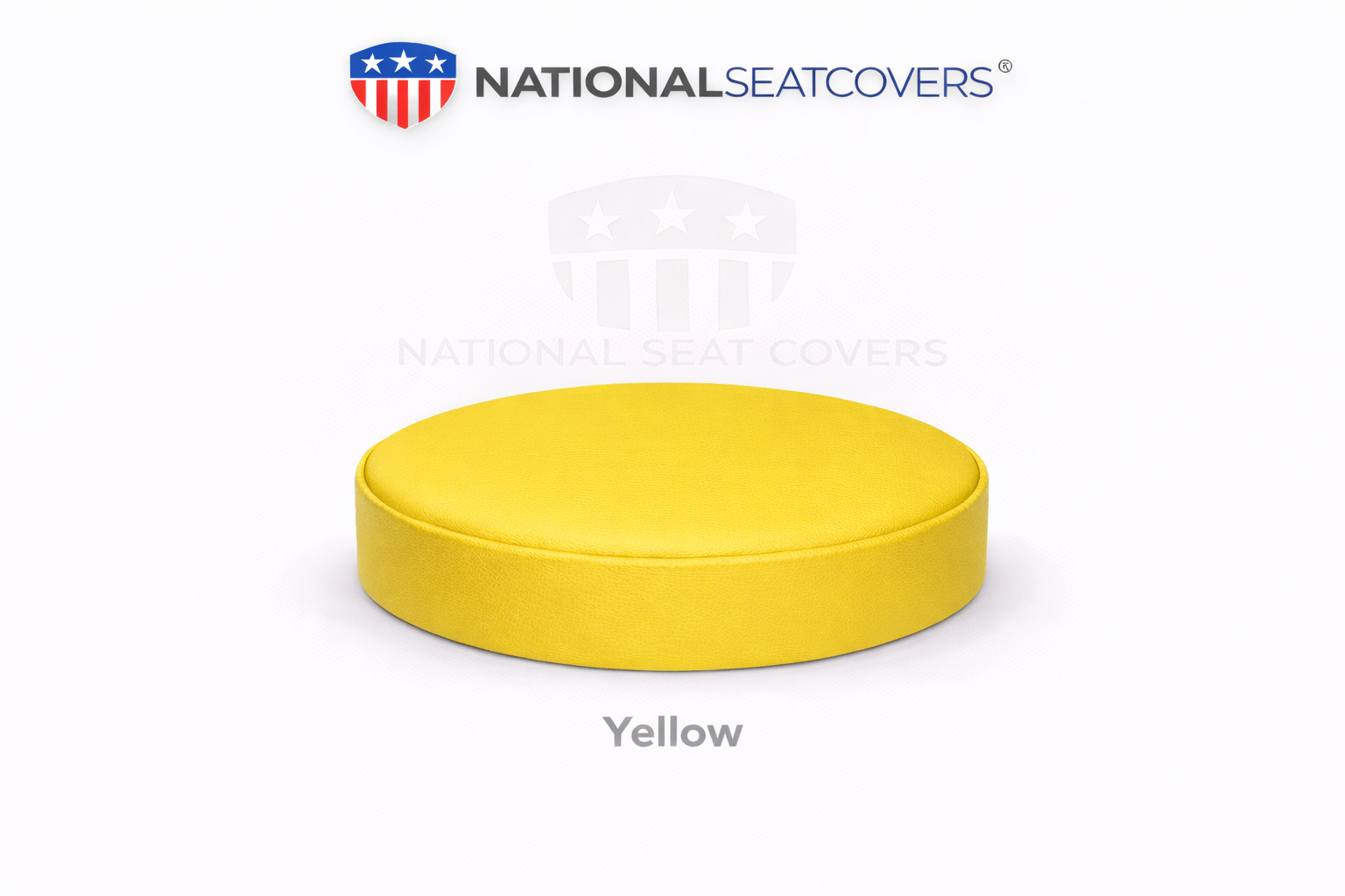 Round Bar Stool Seat Cover Staple-On Heavy Duty Vinyl Restaurant Office Medical