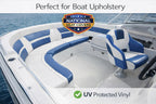 Marine Grade Vinyl By The Cut Yard - Heavy Duty Indoor/Outdoor - Perfect for Auto Trim, Boat Seat, Furniture Upholstery, Restaurant Chairs and More