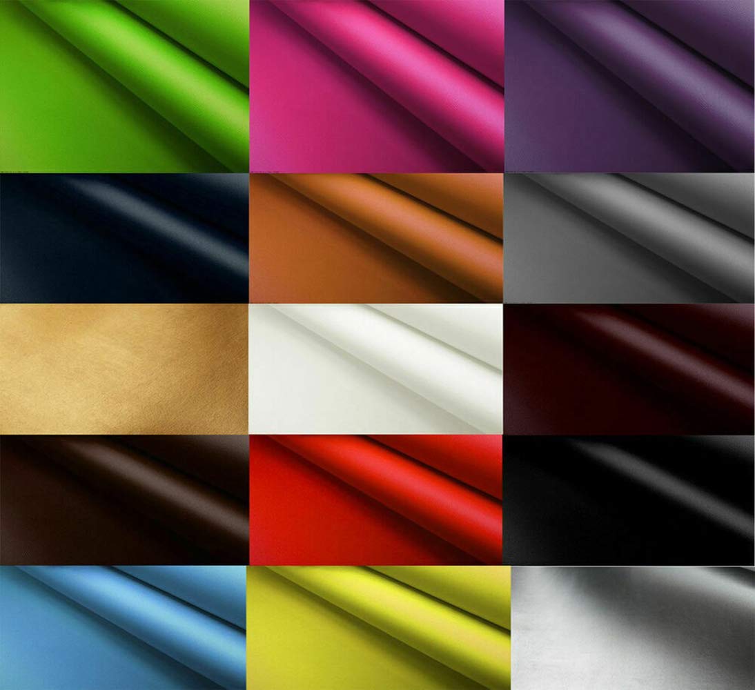 Marine Grade Vinyl By The Cut Yard - Heavy Duty Indoor/Outdoor - Perfect for Auto Trim, Boat Seat, Furniture Upholstery, Restaurant Chairs and More