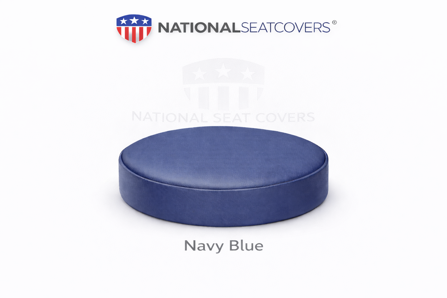 Round Bar Stool Seat Cover Staple-On Heavy Duty Vinyl Restaurant Office Medical