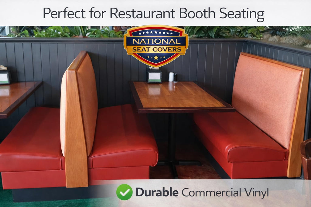 Marine Grade Vinyl By The Cut Yard - Heavy Duty Indoor/Outdoor - Perfect for Auto Trim, Boat Seat, Furniture Upholstery, Restaurant Chairs and More