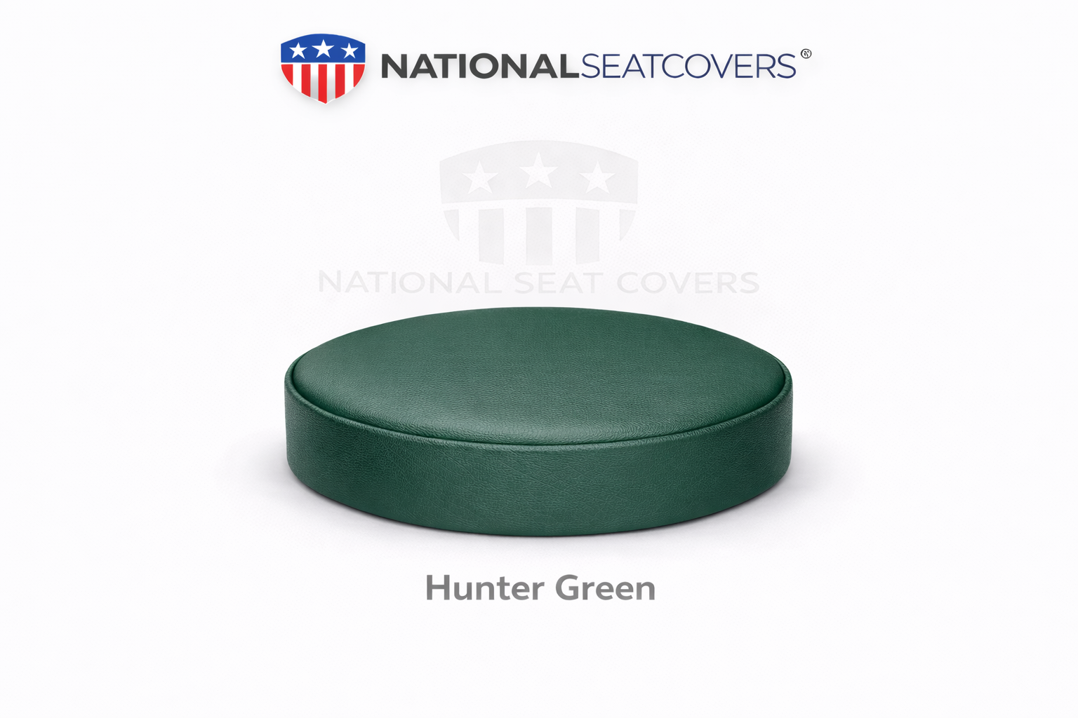 Round Bar Stool Seat Cover Staple-On Heavy Duty Vinyl Restaurant Office Medical