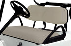 Club Car DS Golf Cart Replacement Front Vinyl Seat Cover Set - DIY Staple On Installation