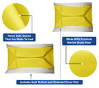 Club Car Pre-2000 DS Golf Cart Front Replacement Seat Cover Set Made with Marine Grade Vinyl - Staple On Installation