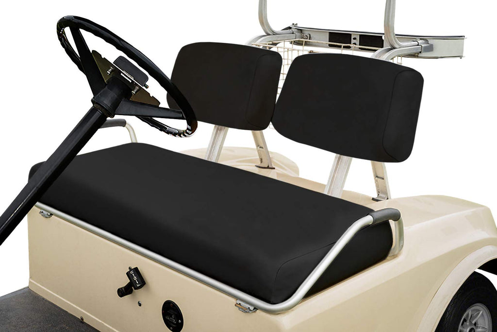 Club Car Pre-2000 DS Golf Cart Front Replacement Seat Cover Set Made with Marine Grade Vinyl - Staple On Installation