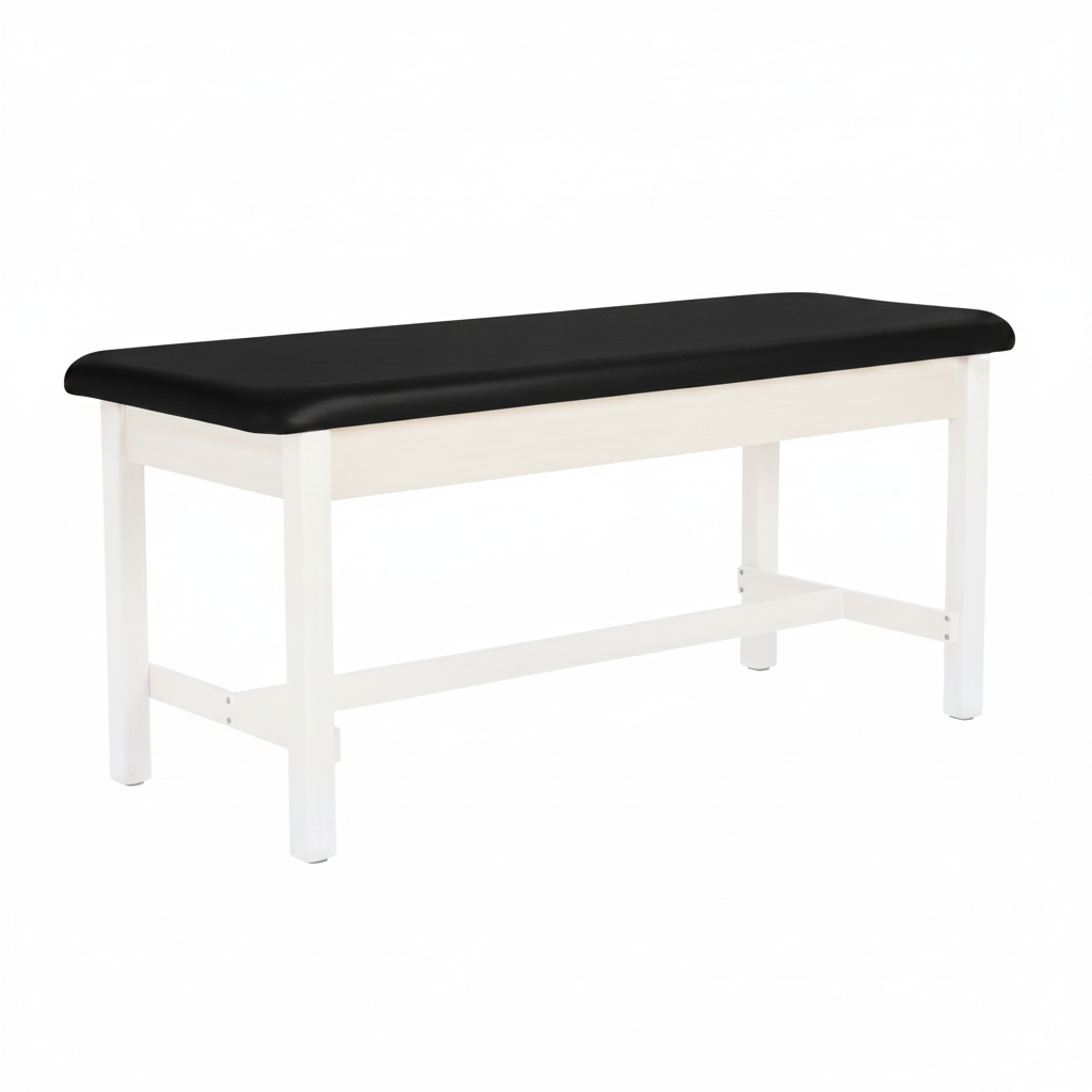 Flat Top Exam Table – Ghosted Frame Square