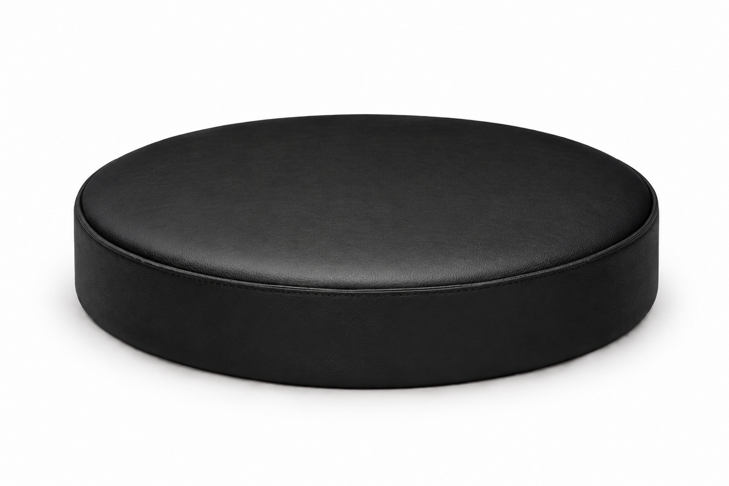 Round Bar Stool Seat Cover Staple-On Heavy Duty Vinyl Restaurant Office Medical