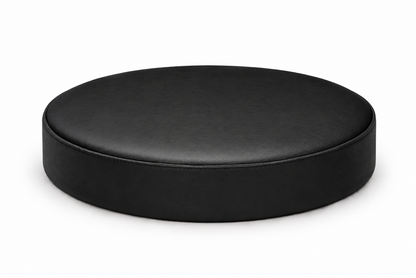 Round Bar Stool Seat Cover Staple-On Heavy Duty Vinyl Restaurant Office Medical