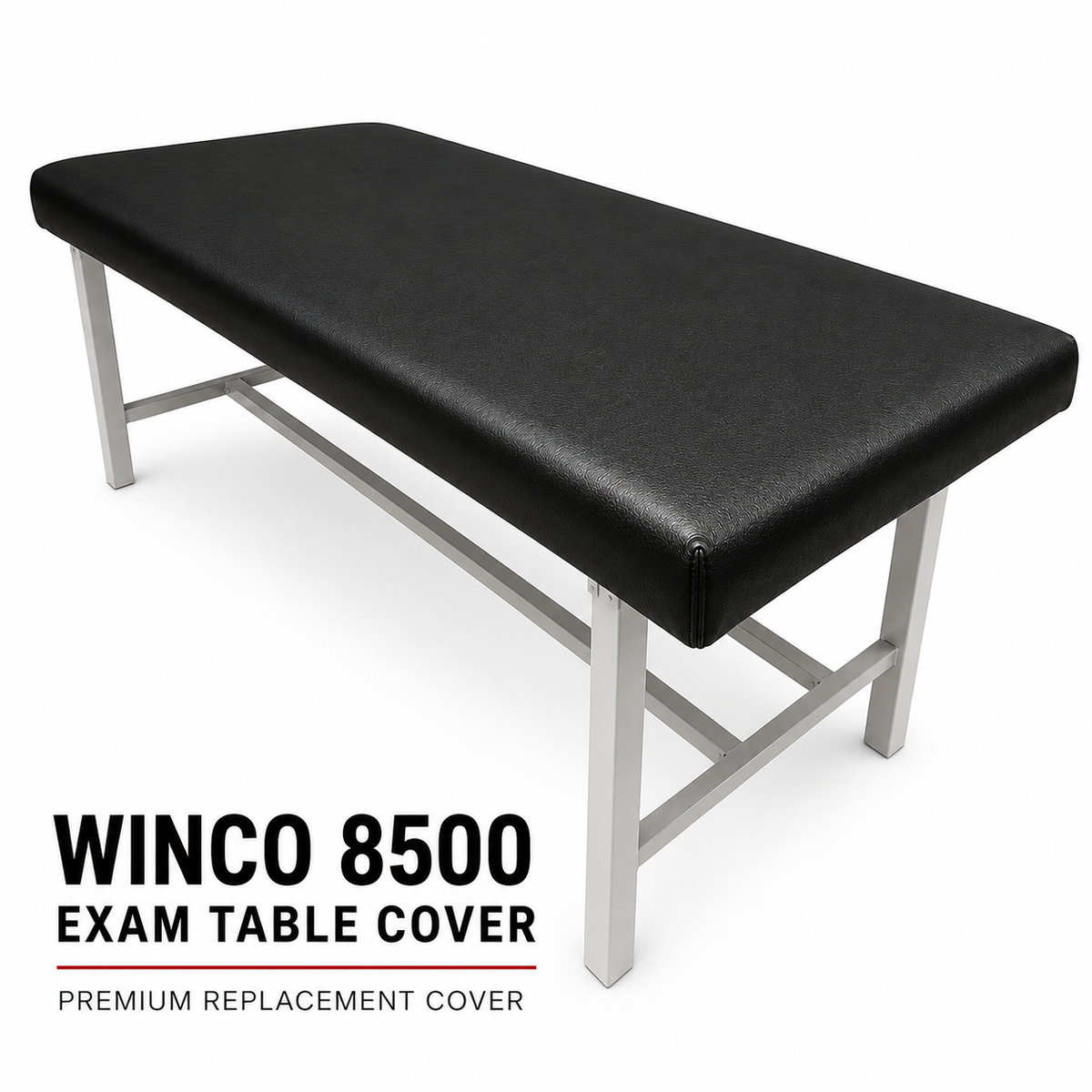Winco 8500 Series Exam Table Cover – Heavy-Duty Staple-On Vinyl Replacement