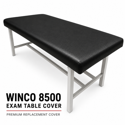 Winco 8500 Series Exam Table Cover – Heavy-Duty Staple-On Vinyl Replacement